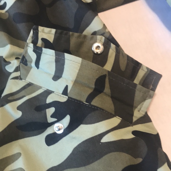 LOVE TREE camouflage greens hooded cotton/ polyester/acrylic lined jacket - Picture 6 of 12